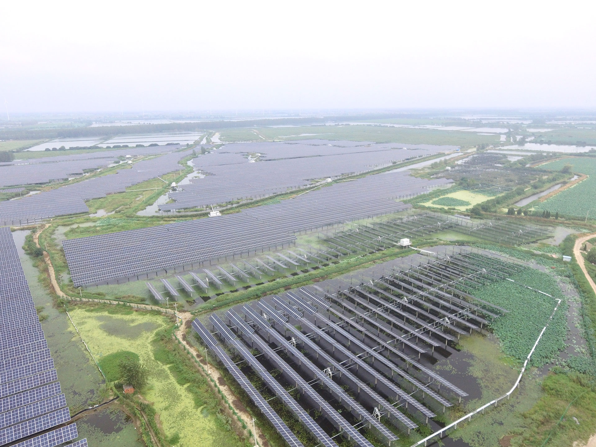 js3333线路检测科技江苏扬州宝应光伏发电应用领跑基地2号100兆瓦项目